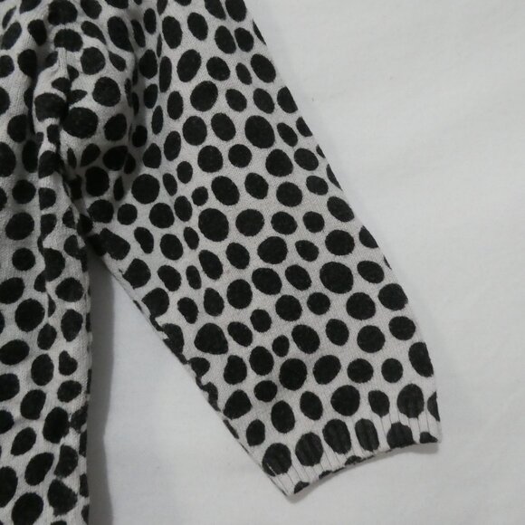 H&M | 12-18 months | Chic Polka Dot Sweater | Sparkling Gold Bow Pockets - Picture 11 of 13